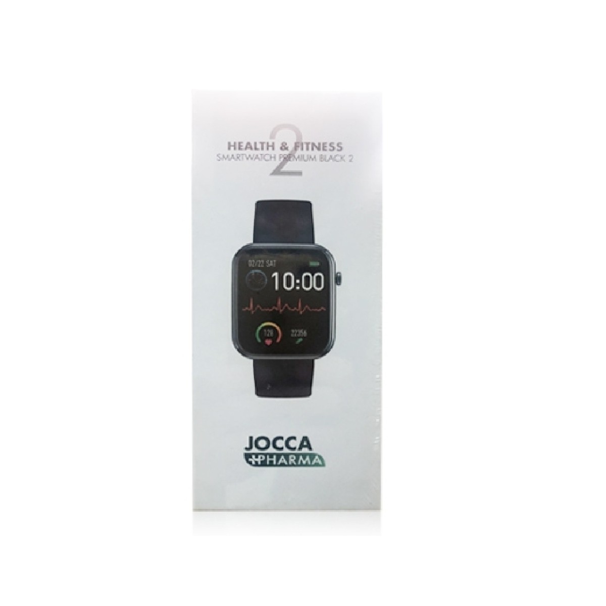 Jocca Pharma Smartwatch premium cuadrado negro