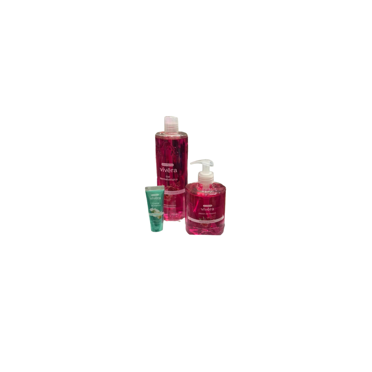 Acofar Pack Vivera gel, jabón,crema manos