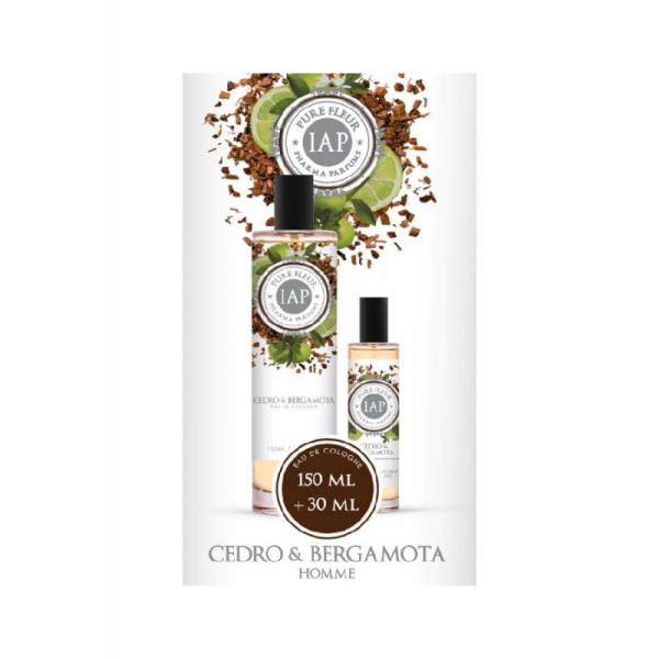 Estuche Iap Pharma Cedro Y Bergamota Hombre