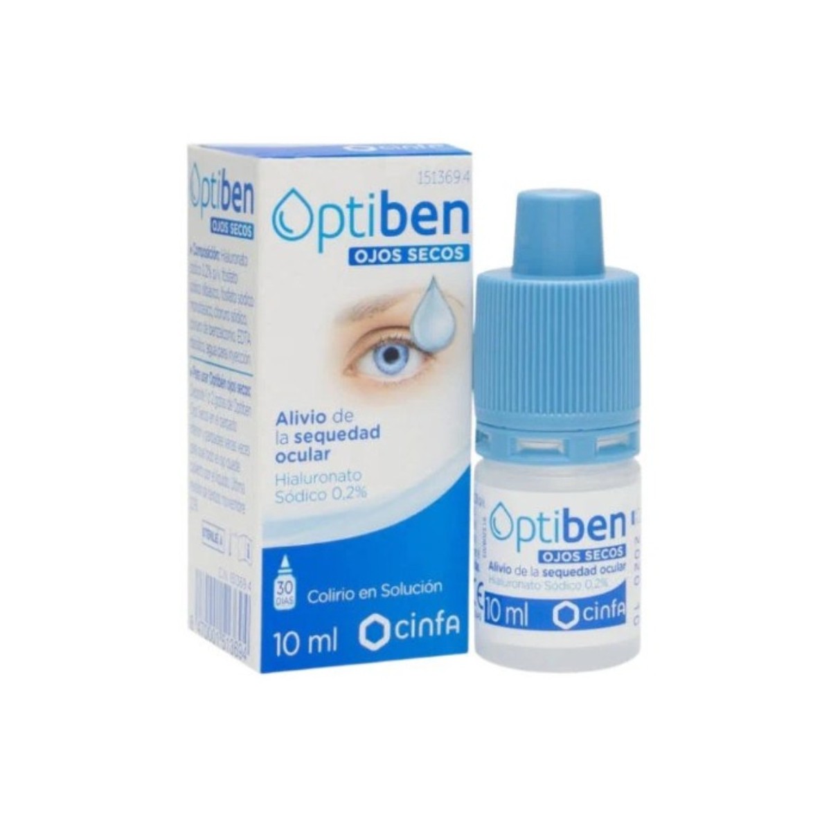 Optiben Ojos Secos Gotas 10ml