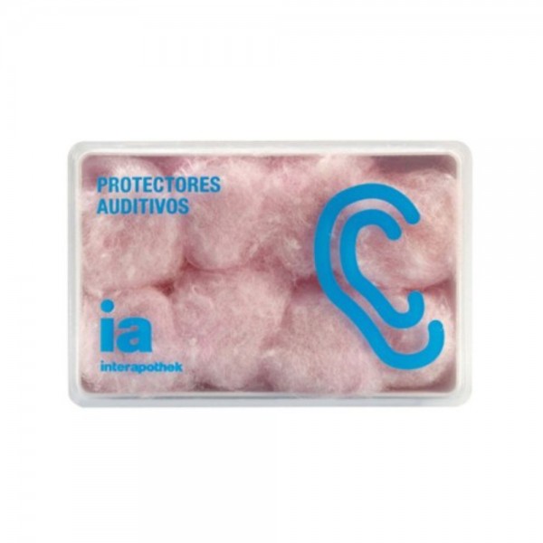 Interapothek Tapón Oído Cera Algodón 8uds
