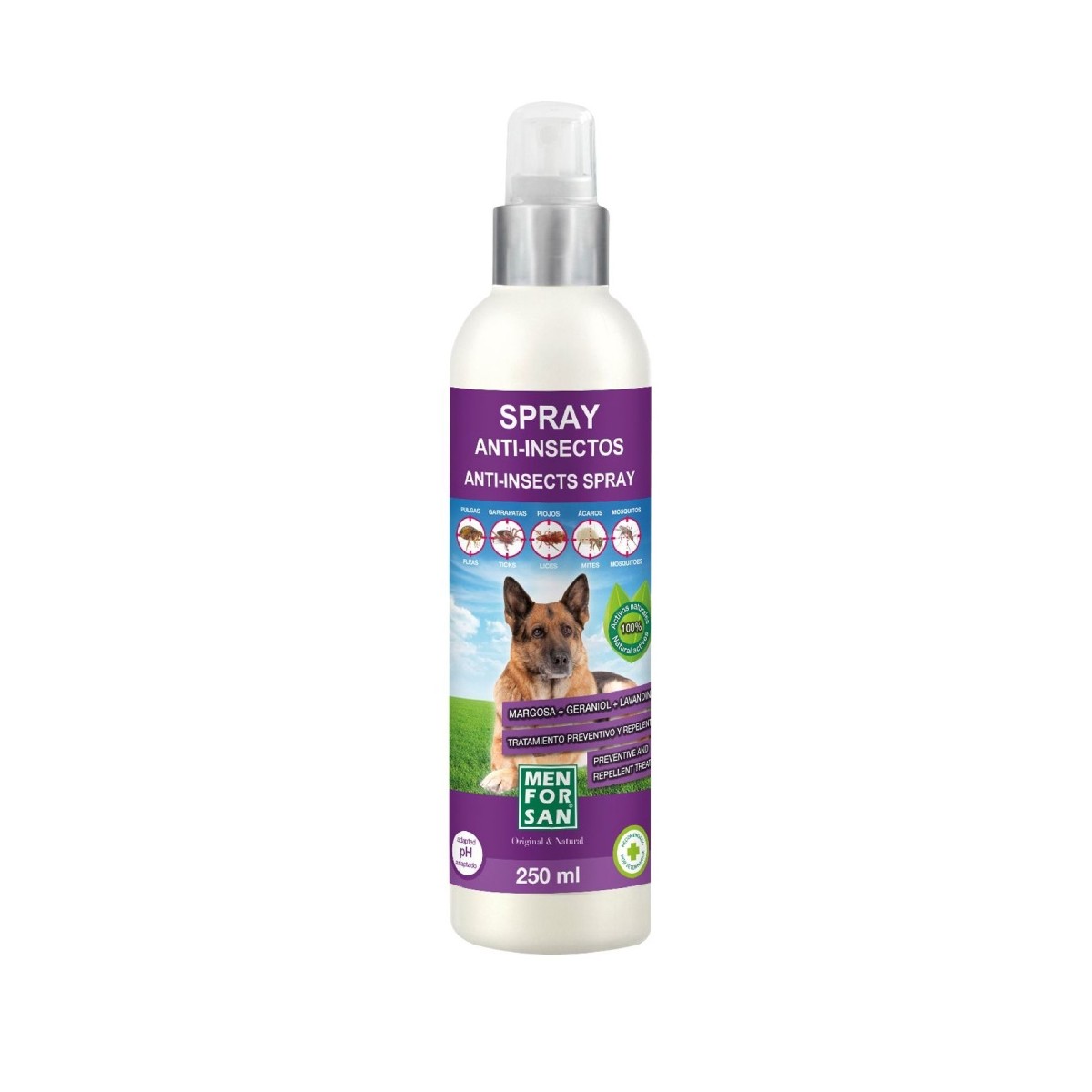 Men For San Spray Anti-Insectos Perros