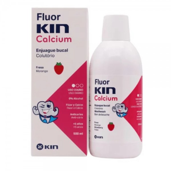 Flúor kin calcio colutorio 500ml