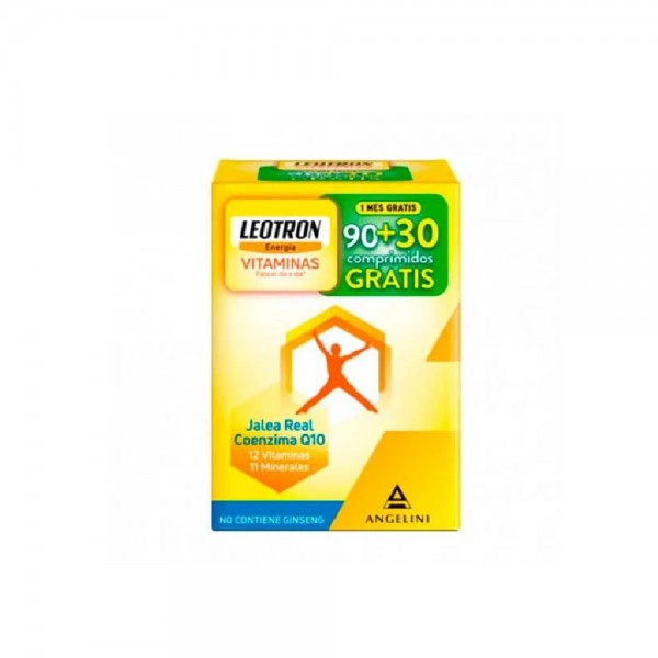 Leotron Vitaminas 90 + 30 Comprimidos