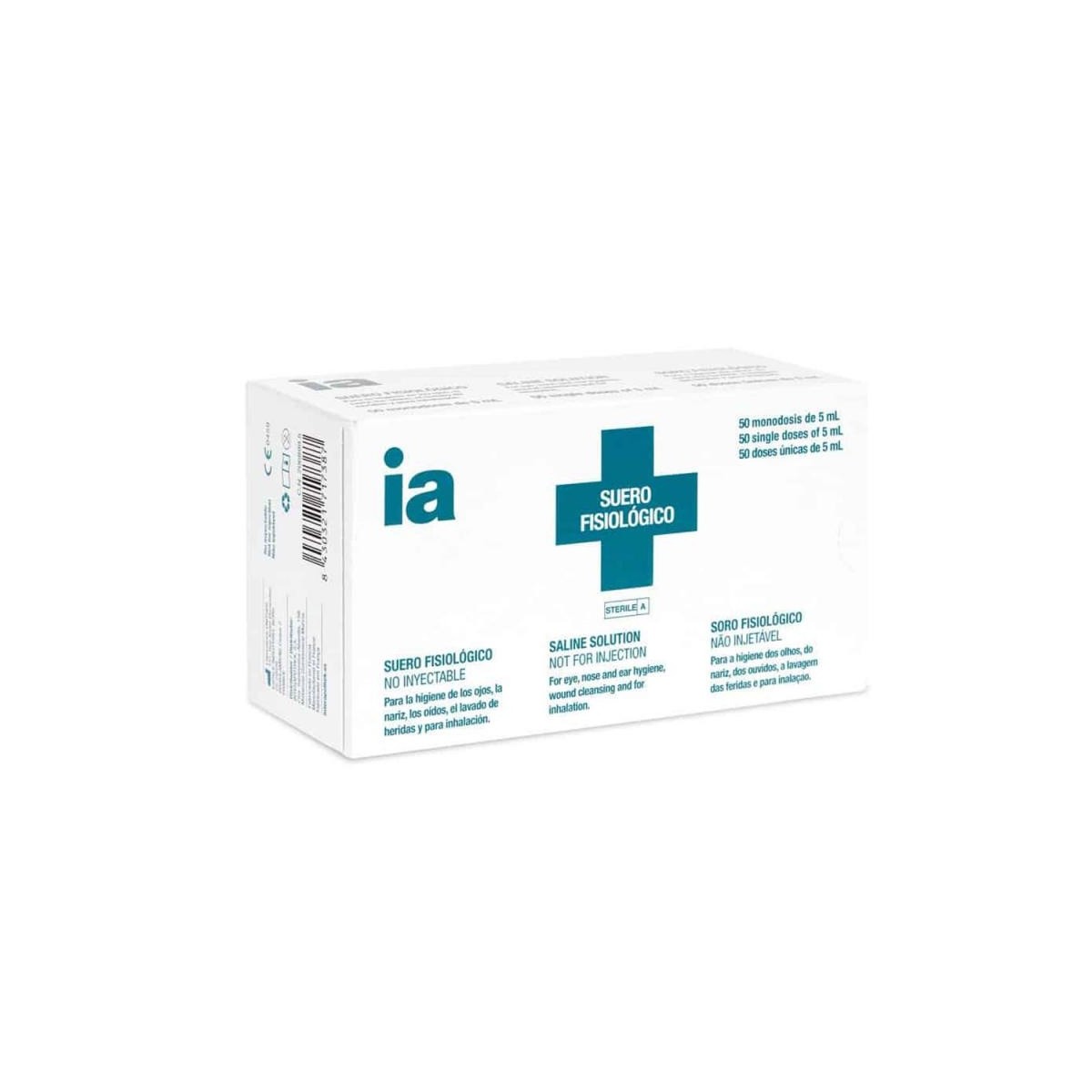 Interapothek Suero fisiológico 50 monodosis