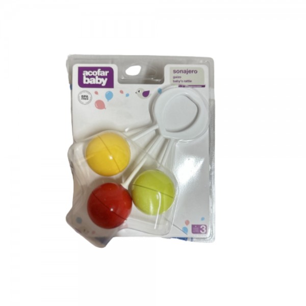 ACOFAR BABY SONAJERO TRIBOLAS