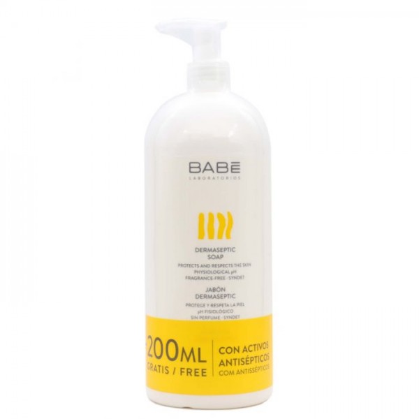 Babe Jabón Dermaseptic 1000ml + 200ml regalo