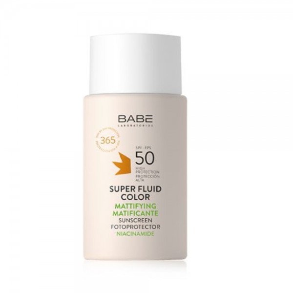 Babe Fotoprotector Super Fluid Color Matificante Spf50 50ml