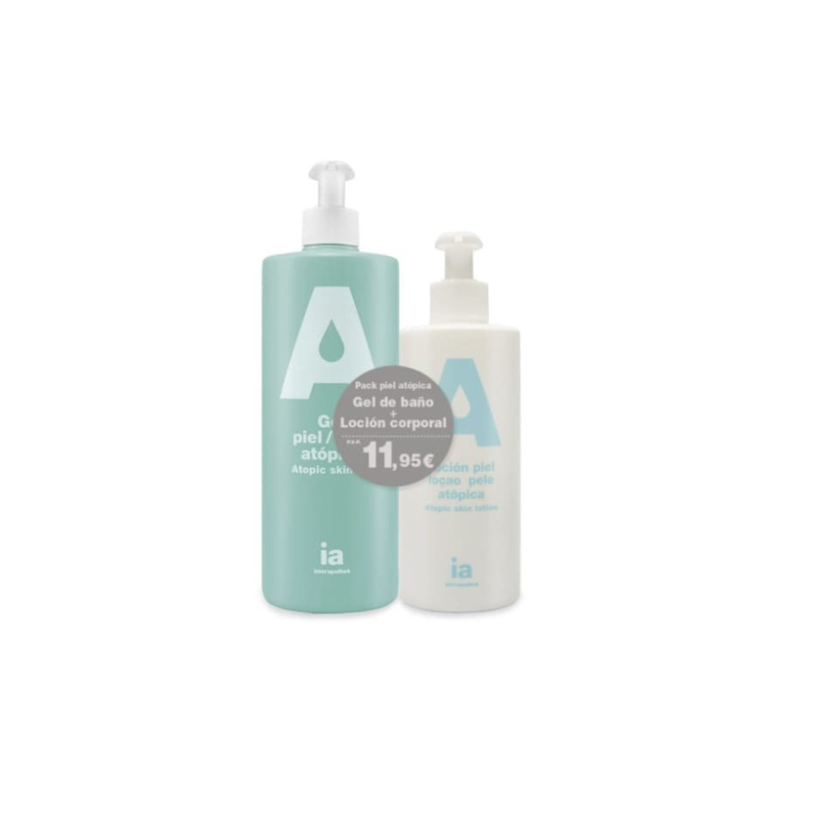Interapothek pack gel baño+loción pieles atópicas