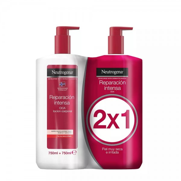 Neutrógena Reparación intensa loción piel muy seca 2 x 750ml