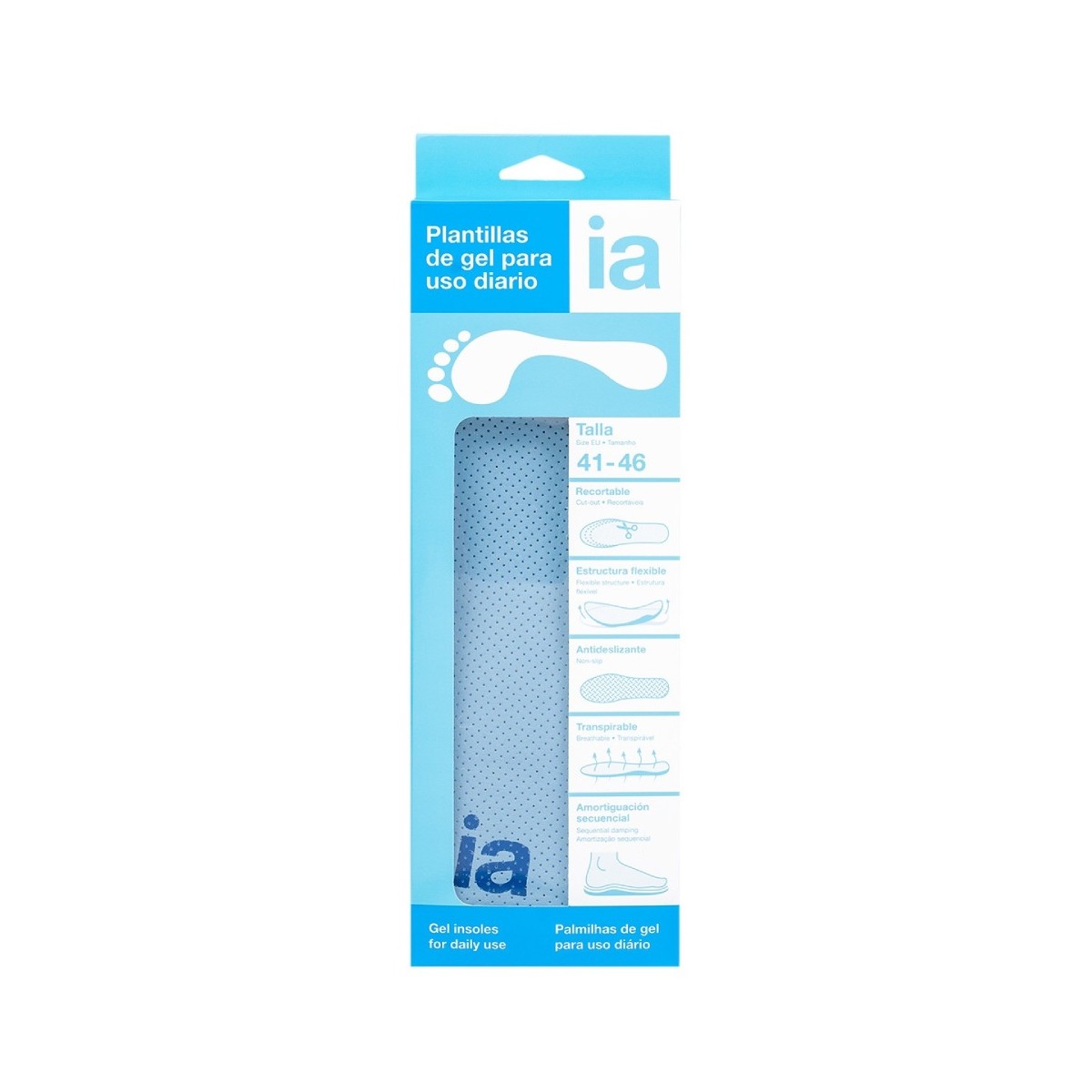 Interapothek Plantilla de gel uso diario