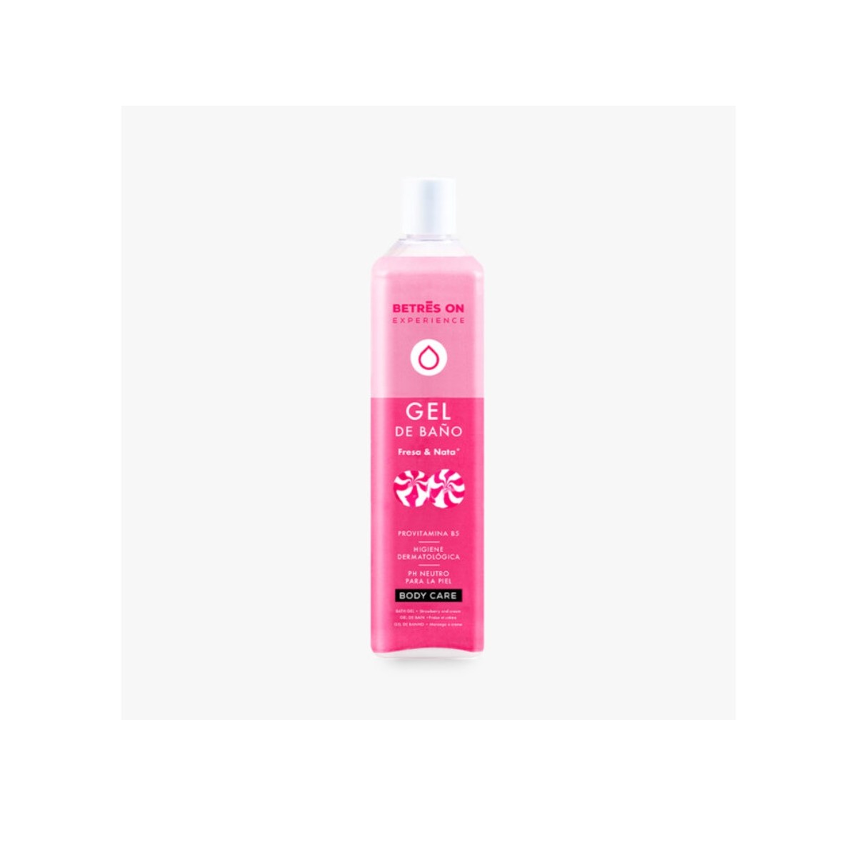 Betres On Gel Baño Fresa & Nata