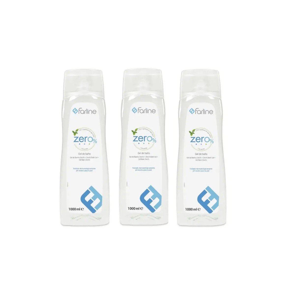 Farline Triplo Gel De Baño Y Ducha Zero%