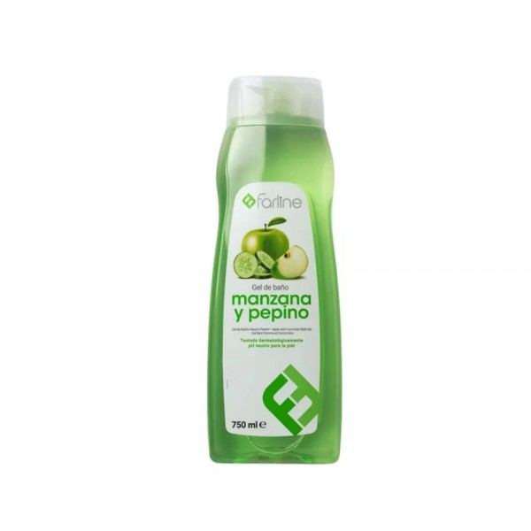 Farline Gel de Baño Manzana y Pepino 750 ml