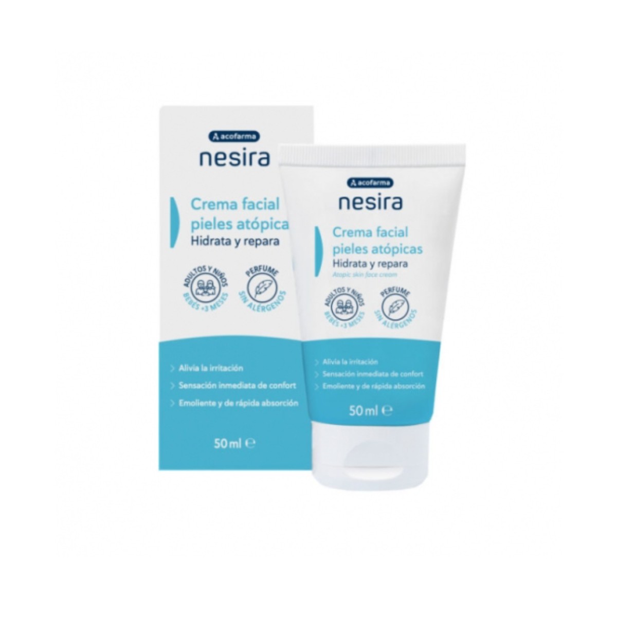 Acofarma Nesira Crema Facial Pieles Atópicas 50 ml