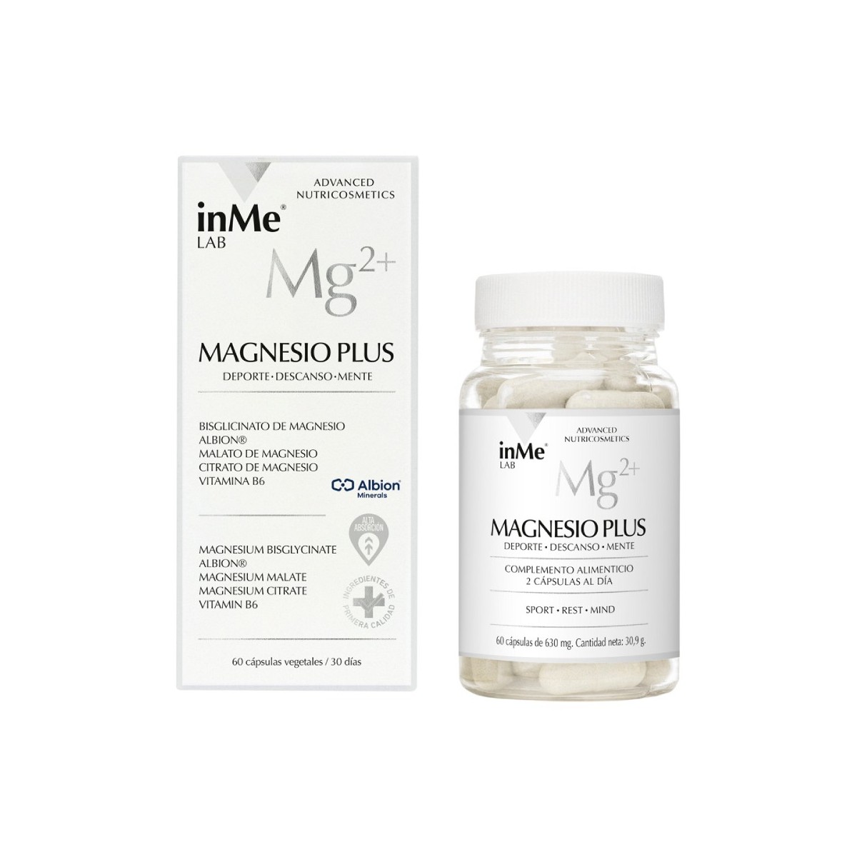 inME Lab Magnesio Plus 180 Caps (formato ahorro)