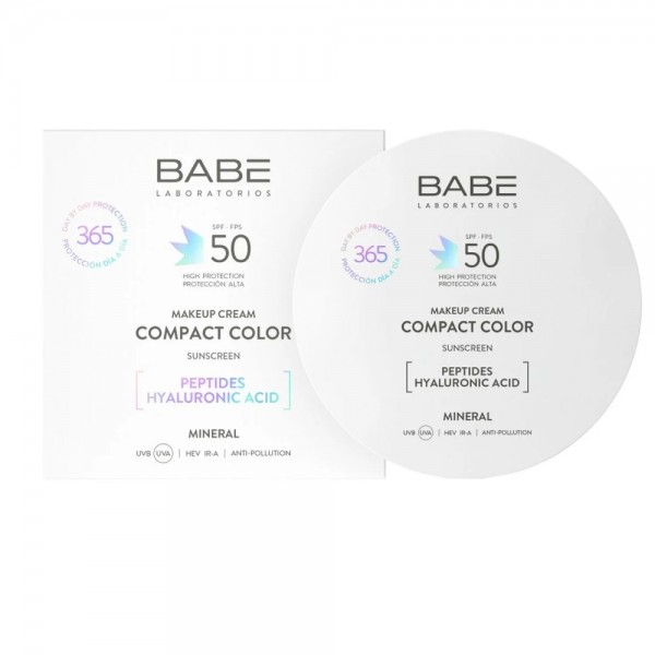 Babe Fotoprotector Compacto Color SPF50 2