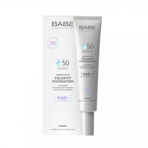 Babe Fotoprotector Color Fit Foundation SPF50