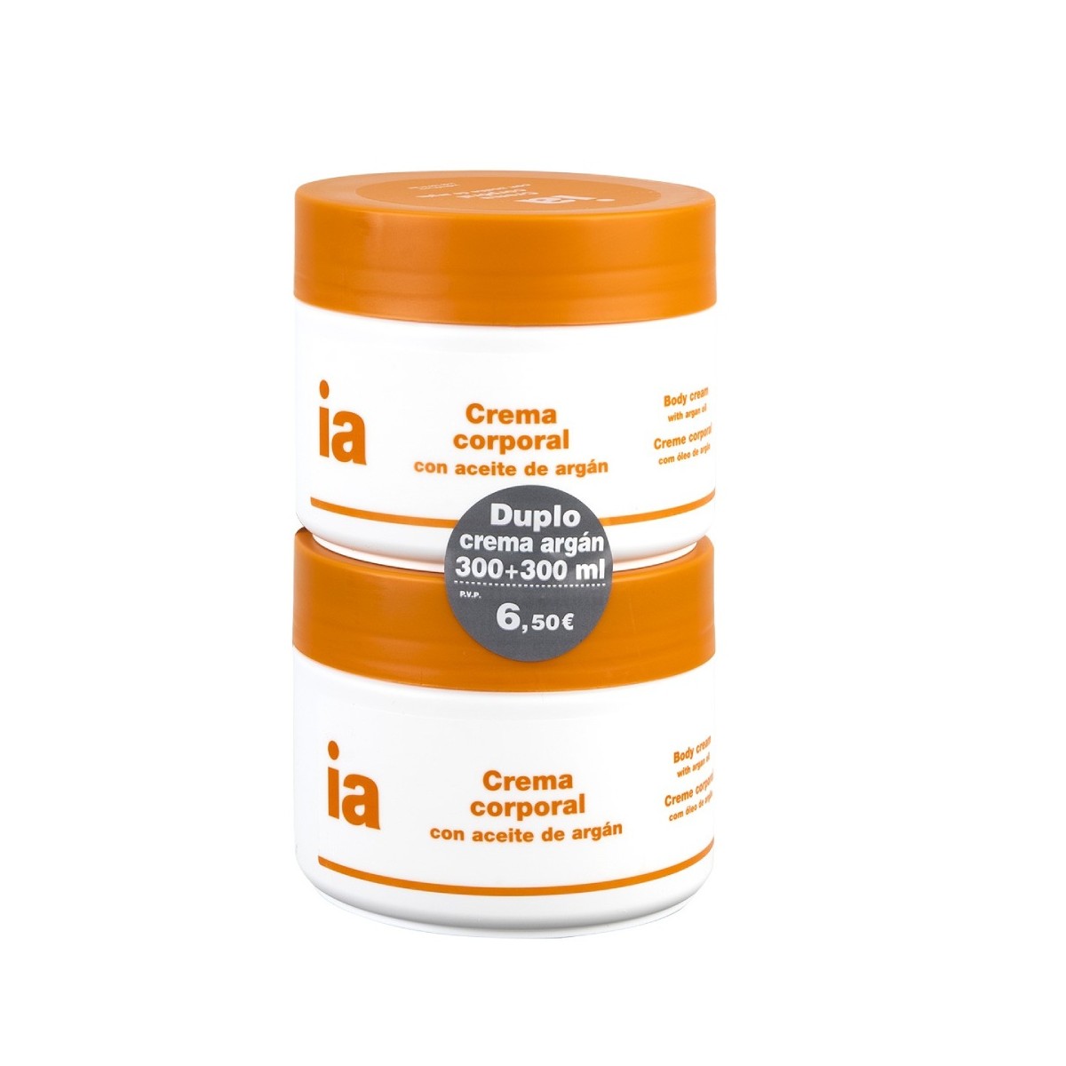 Interapothek crema corporal con aceite de argán...