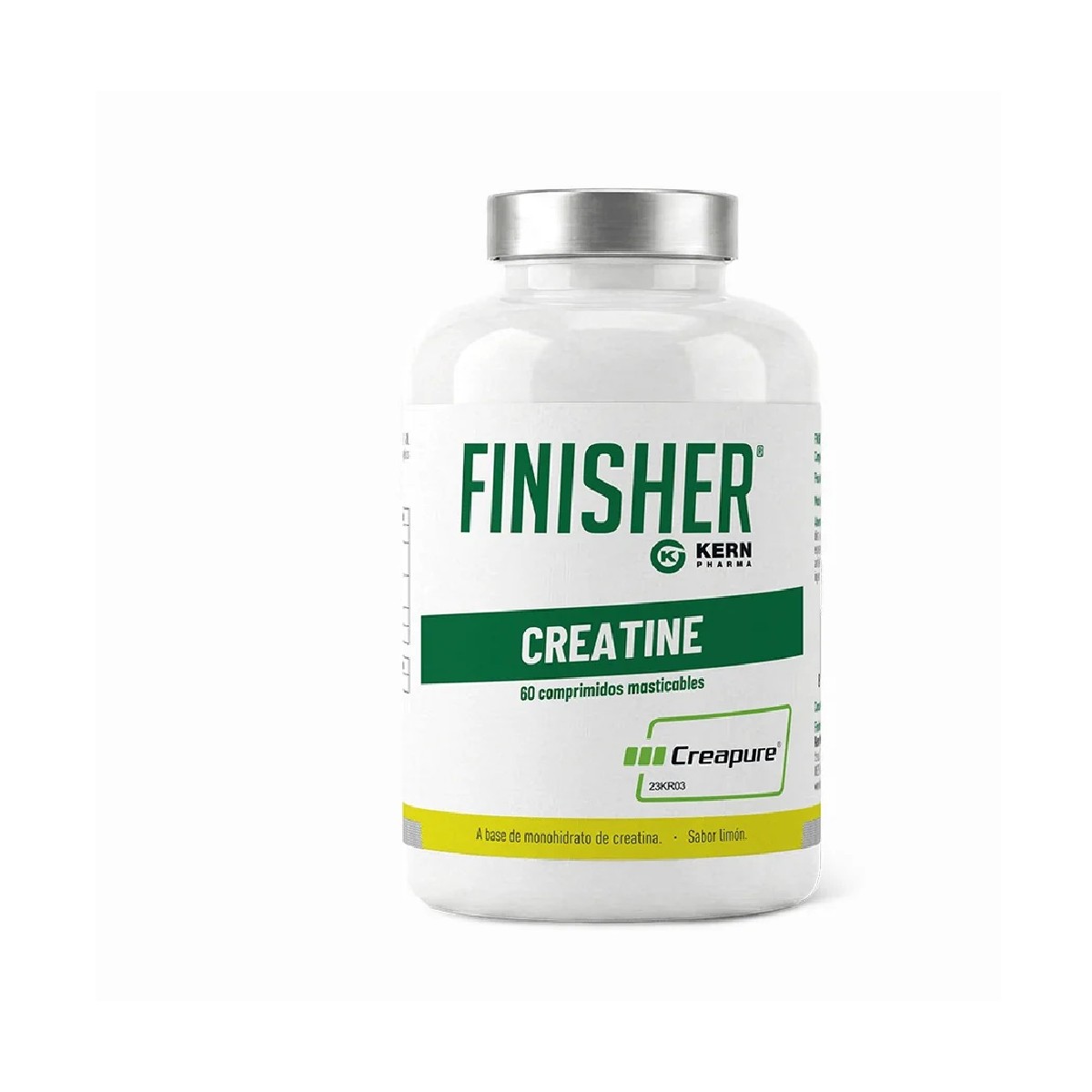 Finisher Creatine 60 Comprimidos Masticables Limón